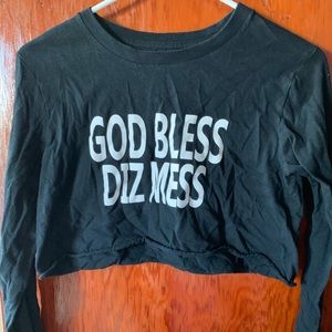 “God Bless Diz Mess” Crop Top
